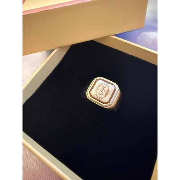 The Life of a Showgirl Signet Ring - Size 8 - Taylor Swift - Picture 2 of 8
